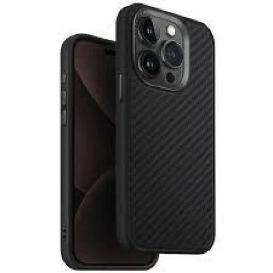Cover Iphone 15 Pro Magclick Charging Keva Uniq - Carbon (Black)